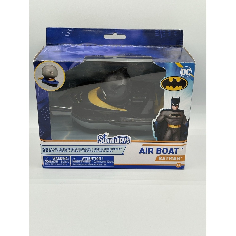 Swimways DC Batman Air Boat: Pool Splash Toy for Ages 4+‎